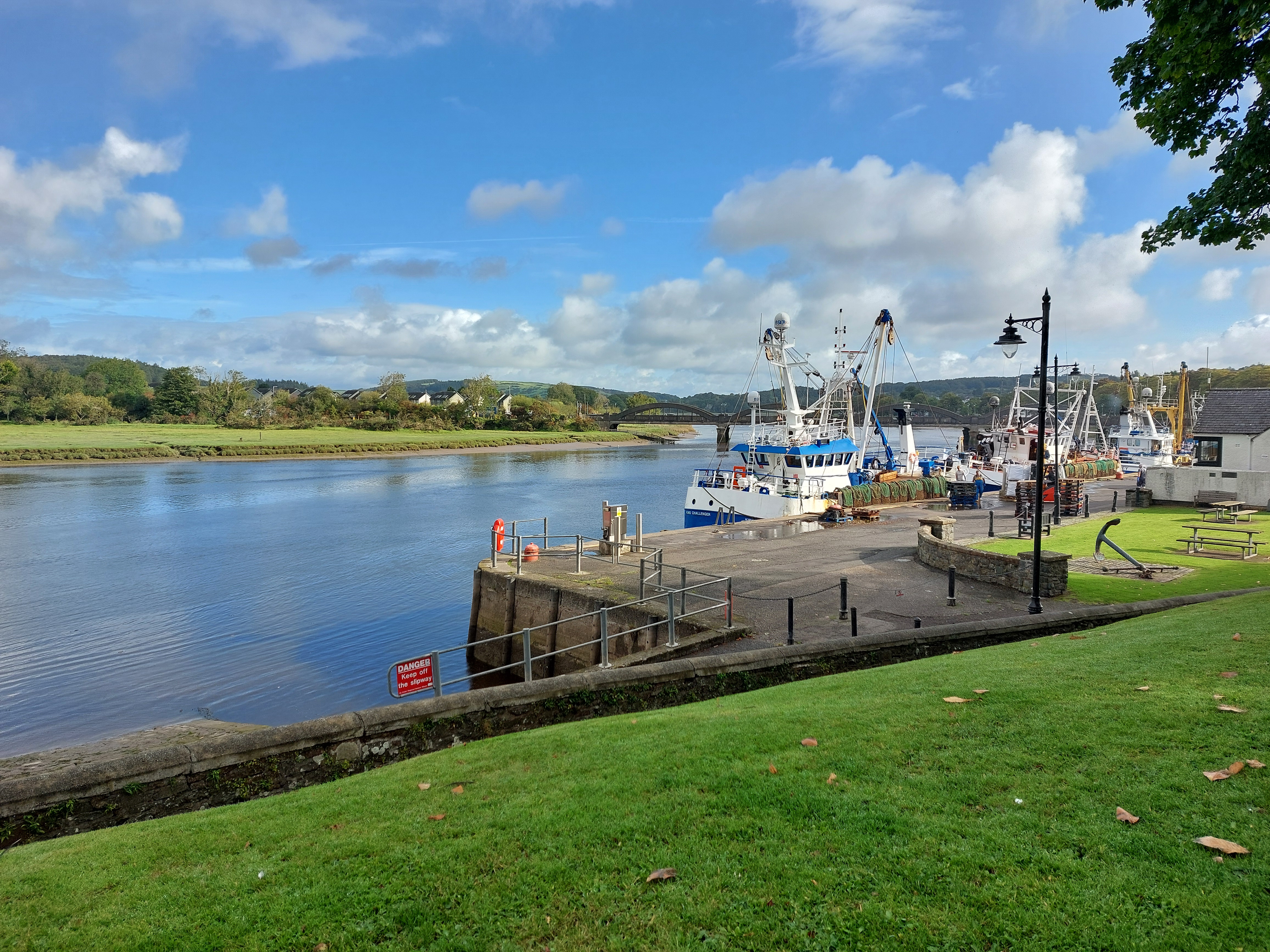 Kirkcudbright harbour