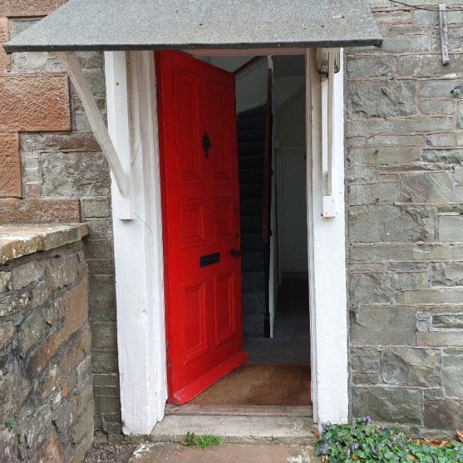 Greyfriars House door
