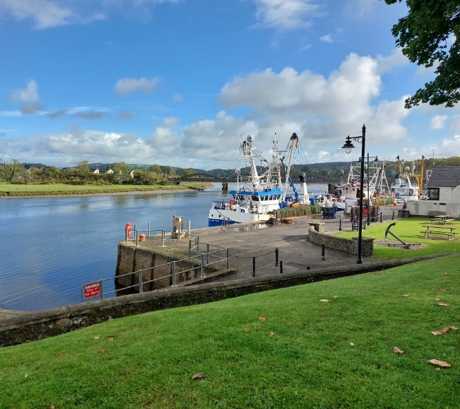 Kirkcudbright harbour